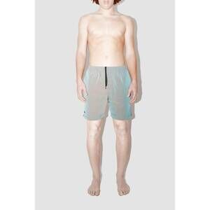 NEW TRUE TRIBE neat steve classic swim shorts in moon royal